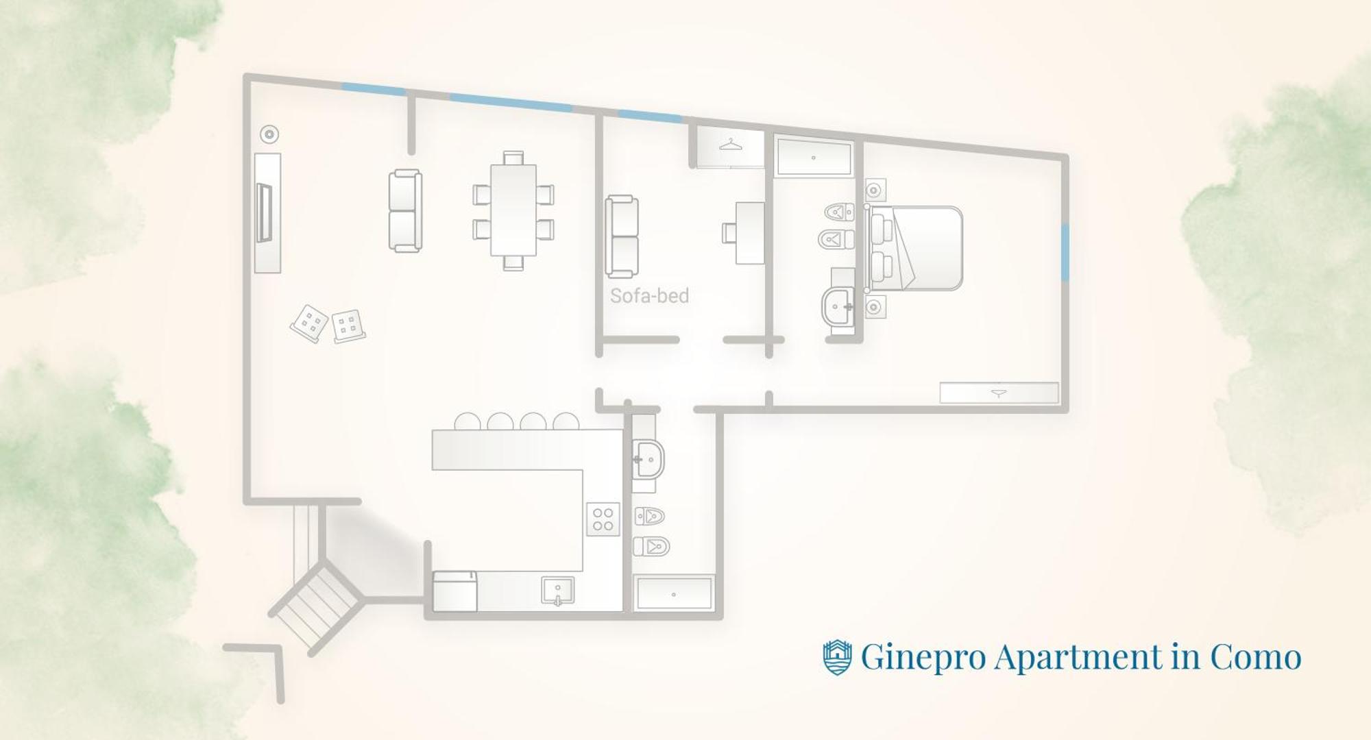 Ginepro & Salvia Apartments In Como By Rent All コモ エクステリア 写真